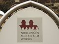 Nibelungenmuseum (Schild)