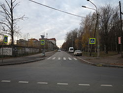 Vista desde la calle Tambasova