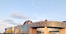 View of the super multi-speciality hospital Chennai from the road towards Pudhupettai Omanthurar.jpg