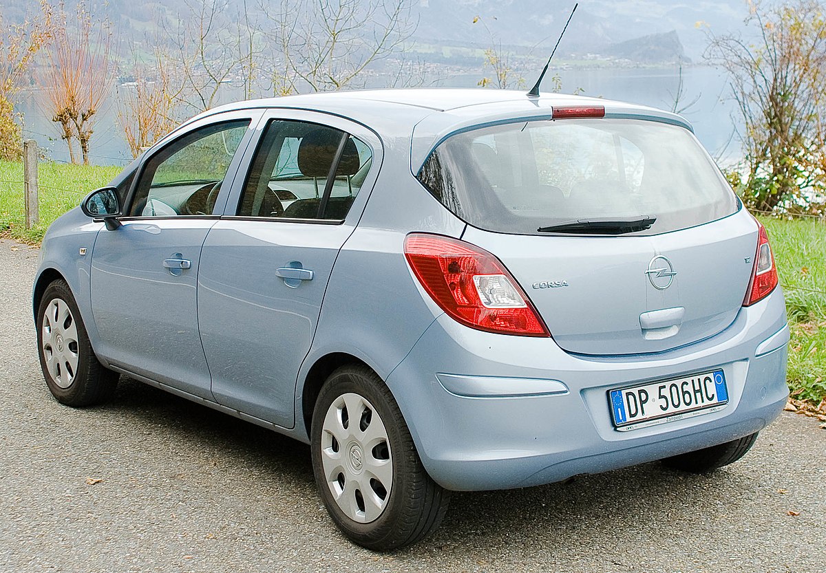 File:Opel Corsa D 1.2 rear-1.JPG - Wikimedia Commons