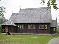 The church seen from the side