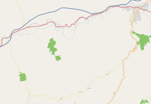 Mapa do Parque Nacional Tazekka (Tazekka)