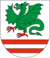 The coat of arms of the Garwolin County.