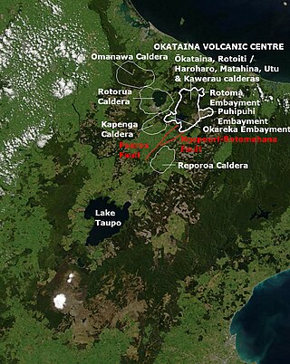 <span class="mw-page-title-main">Ōkareka Embayment</span> Volcano in North Island, New Zealand