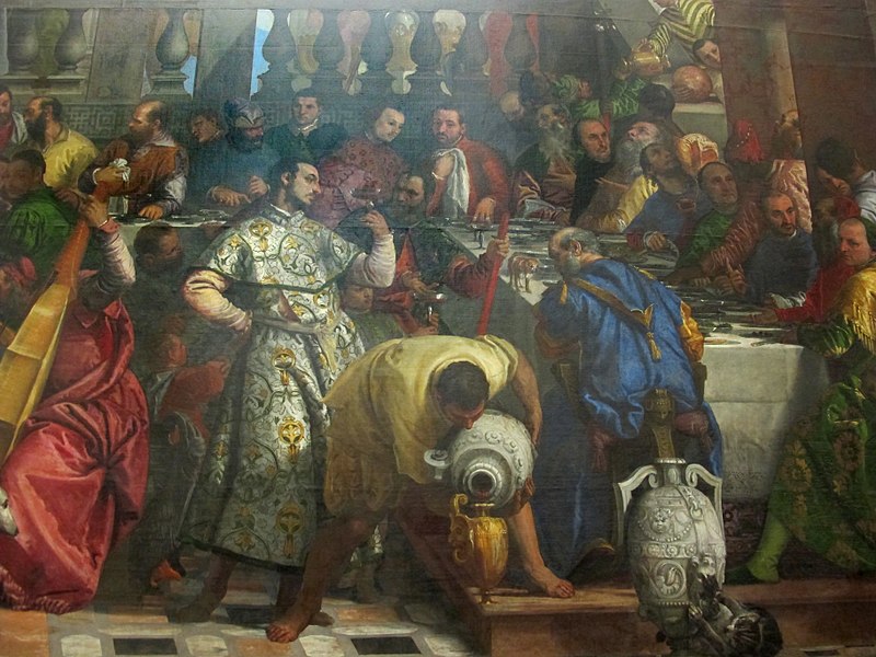 File:Paolo veronese, nozze di cana, 1563, 04.JPG