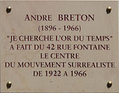 André Breton: Leben, Nachlass, Werke