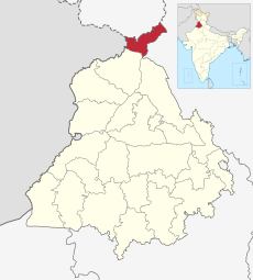 Pathankot in Punjab (India).svg