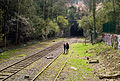 Stillgelegte Bahntrasse