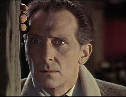 Peter Cushing in The Brides of Dracula