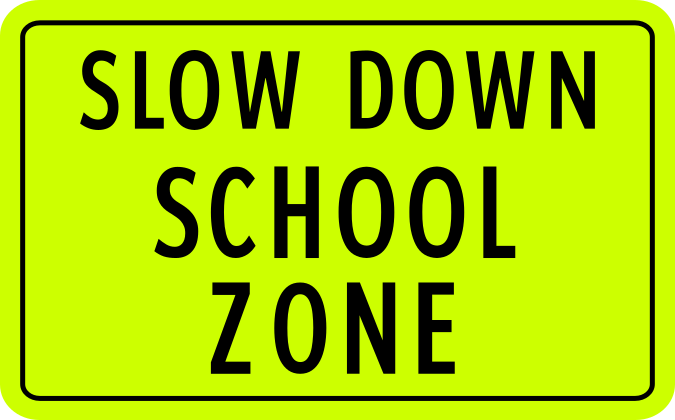 File:Philippines road sign W6-2 Slow Down School Zone.svg