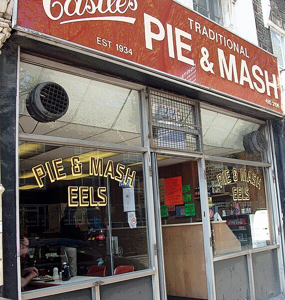 File:Pie and mash shop in Camden, London, England.jpg