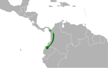 Poecilostreptus palmeri mapa.svg