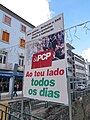 Political poster in Funchal.