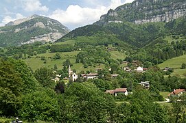 Pommiers-la-Placette dans le Parc naturel régional de Chartreuse