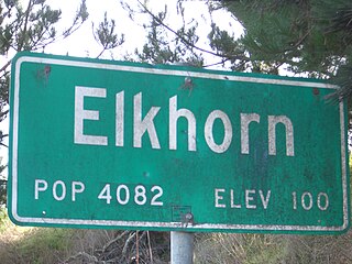 Elkhorn, California Unincorporated community and census-designated place in California, United States