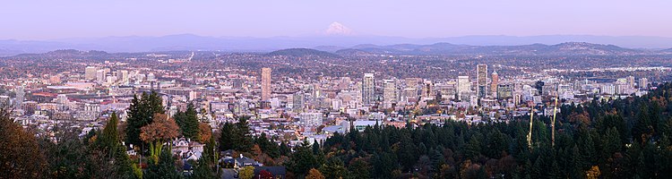 Portland from Pittock Mansion