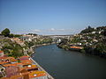 Português: Cidades do Porto e Vila Nova de Gaia, vistas a partir da ponte Dom Luís I.