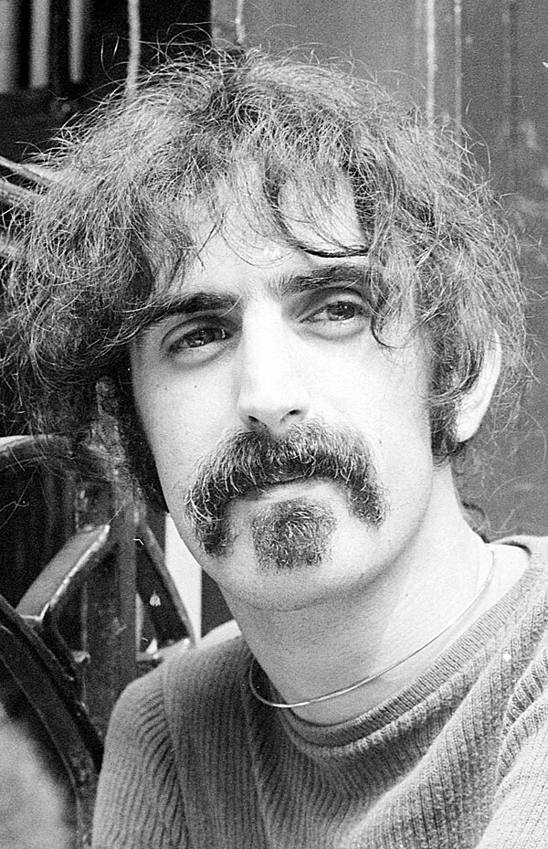 Frank Zappa (pictured 1970) signed Alice Cooper and released the band's first three albums.