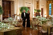 President Trump and First Lady Melania Trump at the Governor's Ball President Trump and First Lady Melania Trump at the Governor's Ball (49521887923).jpg