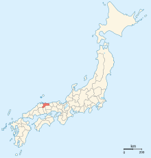 Provinser i Japan-Hoki.svg