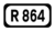 R864 Regional Route Shield Ireland.png