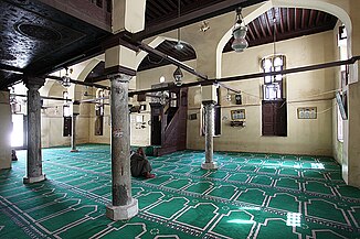 Im Inneren der el-ʿAbbāsī-Moschee