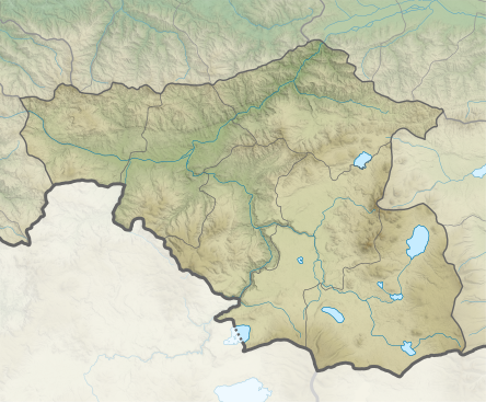 Տեղորոշման քարտեզ Վրաստան Սամցխե-Ջավախեթի մարզ