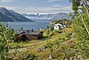 Glaciers and rugged landscapes at Øksfjord, West Finnmark