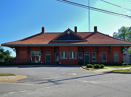 Richland Depot (City Hall) (c. 1890) (Richland, GA).JPG