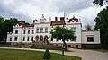 Rokiskis herregård har vært regionsmuseum siden 1952. Foto: Zidikai1 (2018)