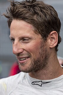 Romain Grosjean French racing driver