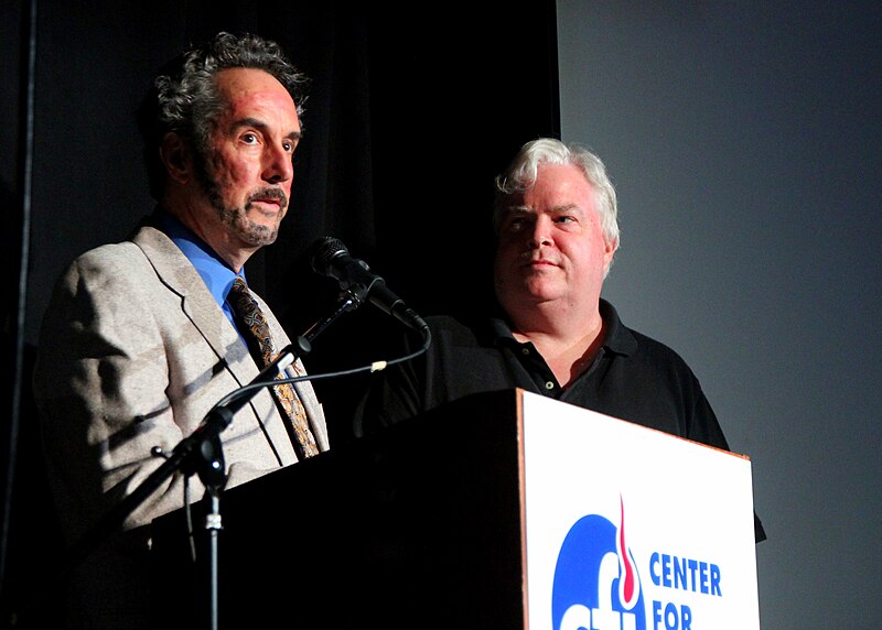 File:Ron Lynch and Frank Conniff 2012.jpg