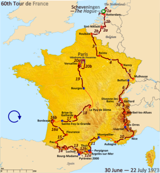 <span class="mw-page-title-main">1973 Tour de France</span> Cycling race