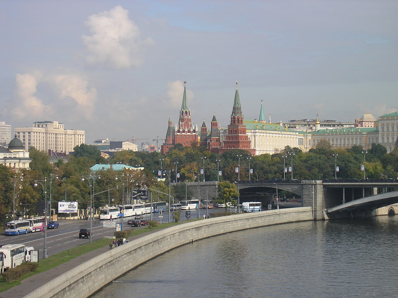 Москва в данное время