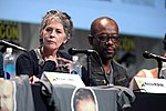 Thumbnail for File:SDCC 2015 - Melissa McBride &amp; Lennie James (19643867946).jpg