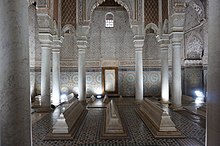 Saadian Tombs Saadiens Tombs, Marrakech, Morroco (27218575137).jpg