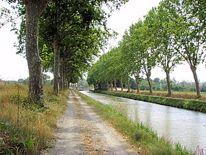 Sallèles d'Aude, Canal de Jonction 08-04.JPG