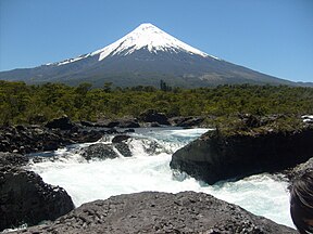 Osorno ugnikalnis ir Petrorhujės upė