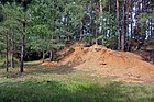 Čeština: Pískovna Lžín u Lžína, části obce Dírná English: Sand quarry by at Lžín, part of Dírná, Czech Republic.