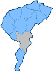 Камышинский уезд на карте