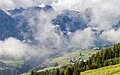 Scuol-Motta Naluns, Uitzicht vanaf Motta Naluns naar het zuiden.