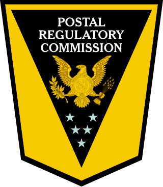 <span class="mw-page-title-main">Postal Regulatory Commission</span> US regulatory agency