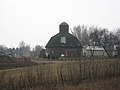 Round barn near Sioux Falls