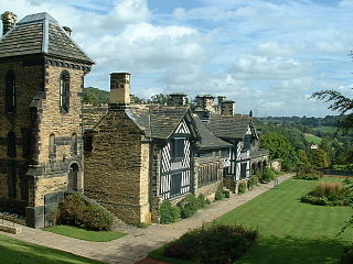 Shibden Village in West Yorkshire, England