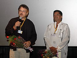 Shri Sharath Babu, Actor of the film ‘ Shankara Punyakoti’ at the presentation of the film, during the 40th International Film Festival (IFFI-2009), at Panaji, Goa on November 25, 2009.jpg