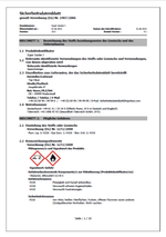 Vorschaubild für Sicherheitsdatenblatt