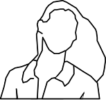 File:Silhouette woman front outline bw.svg - Wikimedia Commons