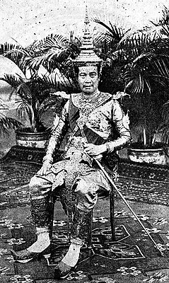 Король Камбоджи Сисоват Монивонг