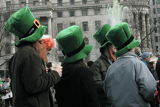 St Patrick's Day -- Irish Hats and Beards 4888181455