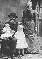 Ja Hu Stafford, his wife Pauline, and two of his daughters.